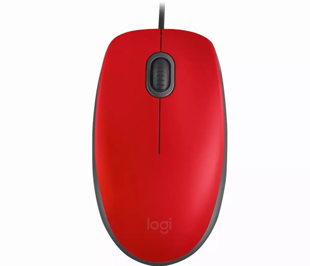 Мишка LOGITECH M110 SILENT Red