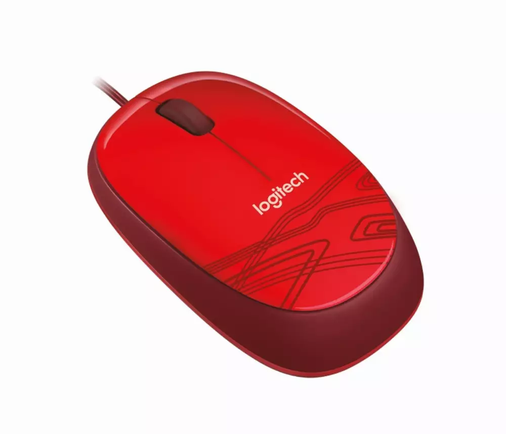 Мишка Logitech M105 Optical Wired USB Red - 910-002945