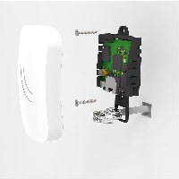 Безжичен Access Point MikroTik cAP lite RBcAPL-2nD, 64MB RAM, 1xLAN 10/100, 802.3af/at, RouterOS