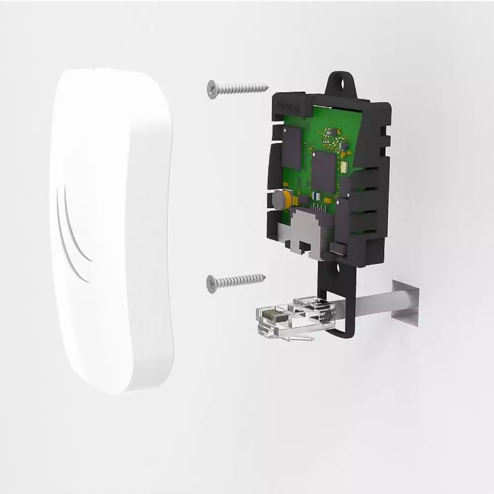 Безжичен Access Point MikroTik cAP lite RBcAPL-2nD, 64MB RAM, 1xLAN 10/100, 802.3af/at, RouterOS