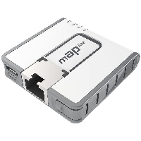 Безжичен Access Point MikroTik mAP Lite RBmAPL-2nD, 64MB RAM, 1xLAN 10/100, 802.3af/at