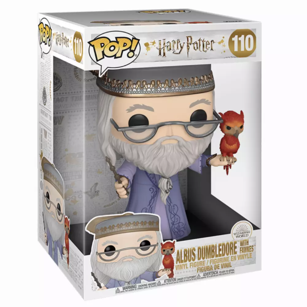 Φιγούρα Funko POP! Harry Potter: Wizarding World - Albus Dumbledore with Fawkes #110