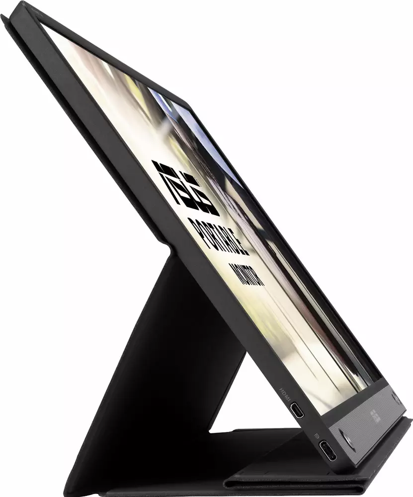 Монитор ASUS 15.6" ZenScreen Go MB16AHP, FullHD (1920x1080), IPS, USB Type-C, Преносим