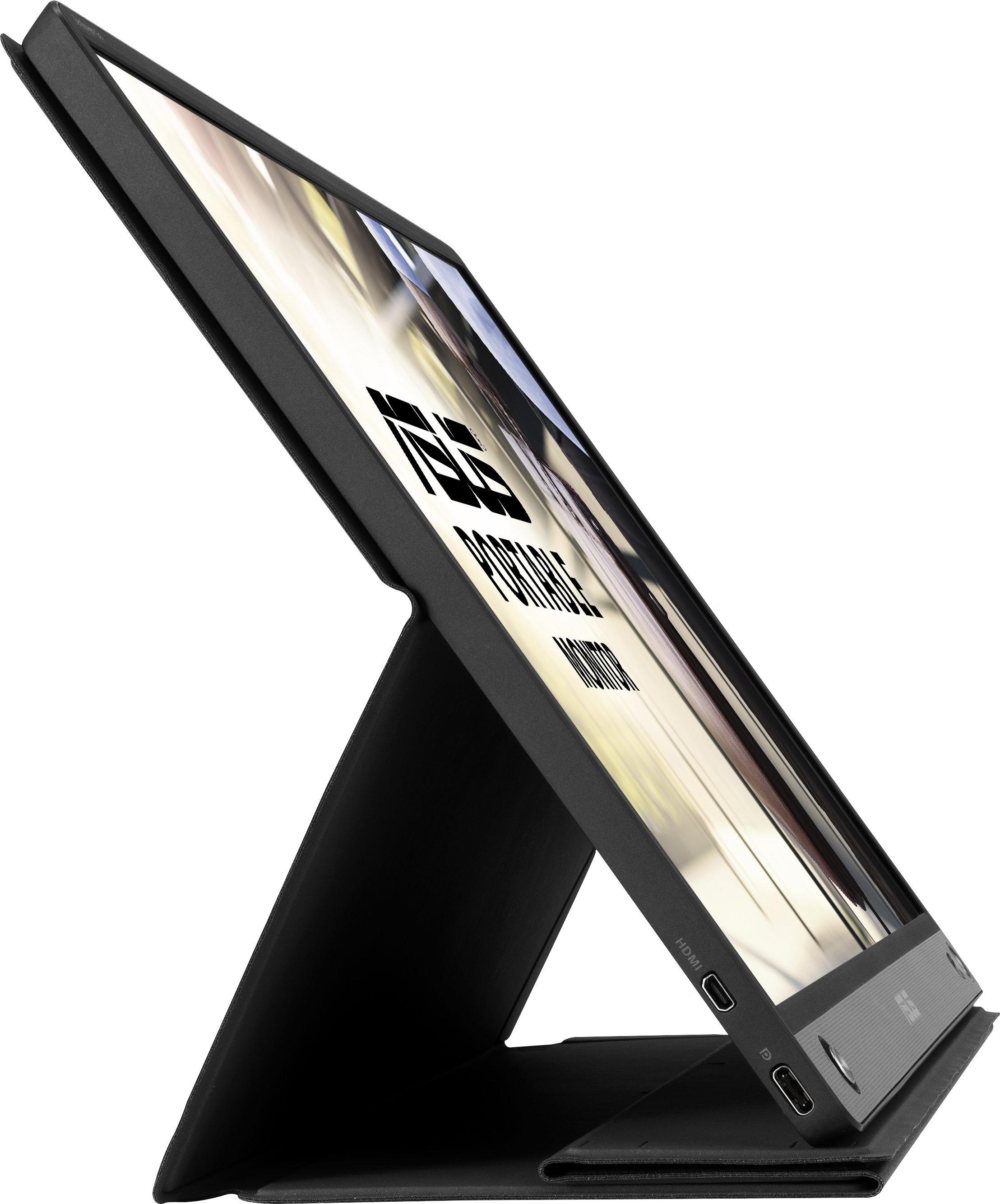 Монитор ASUS 15.6" ZenScreen Go MB16AHP, FullHD (1920x1080), IPS, USB Type-C, Преносим
