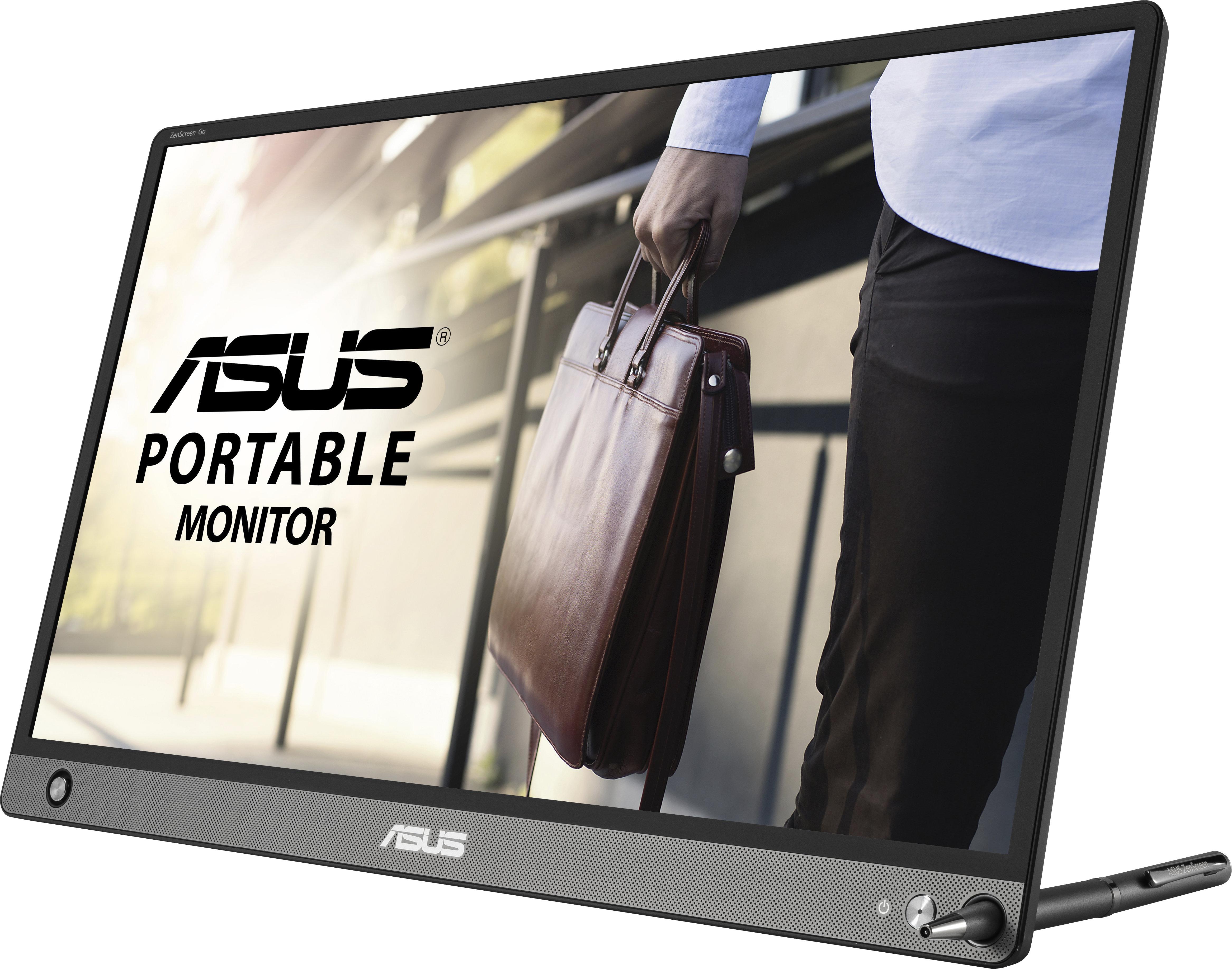 Монитор ASUS 15.6" ZenScreen Go MB16AHP, FullHD (1920x1080), IPS, USB Type-C, Преносим
