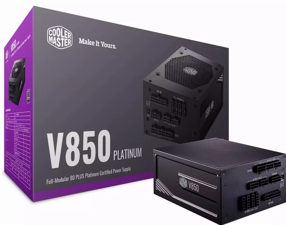 Захранване Cooler Master V Platinum 850W 80+ Platinum PSU