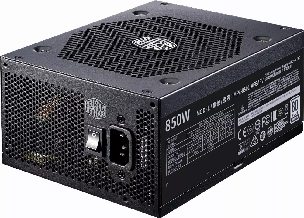 Захранване Cooler Master V Platinum 850W 80+ Platinum PSU