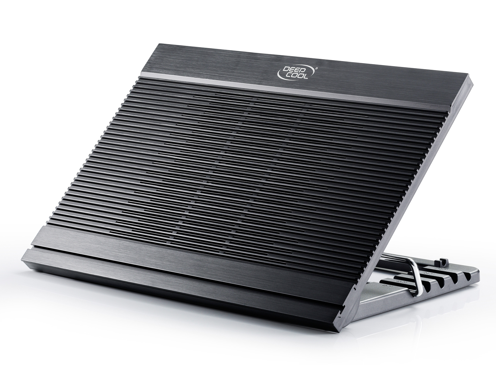 Охладител за лаптоп DeepCool Notebook Cooler N9 17" - aluminium black