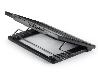 Охладител за лаптоп DeepCool Notebook Cooler N9 17" - aluminium black