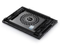 Охладител за лаптоп DeepCool Notebook Cooler N9 17" - aluminium black