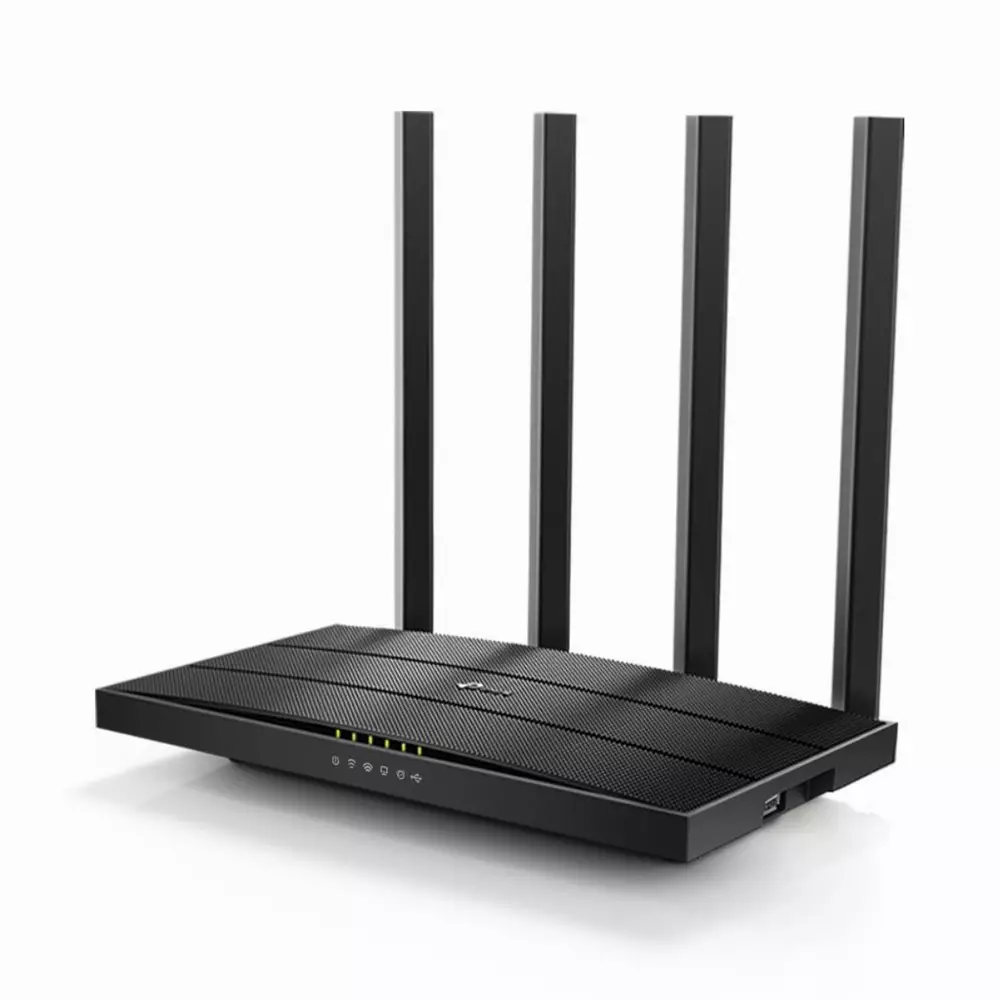 Безжичен рутер TP-Link Archer C6U AC1200, Dual band, 5x1Gbps