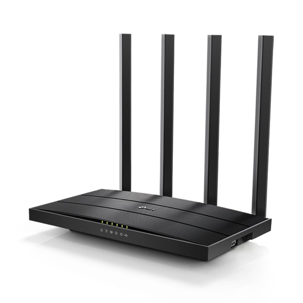 Безжичен рутер TP-Link Archer C6U AC1200, Dual band, 5x1Gbps