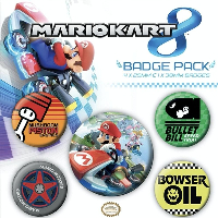 Значки Pyramid International - Nintendo - Mario Kart 8 Badge Pack