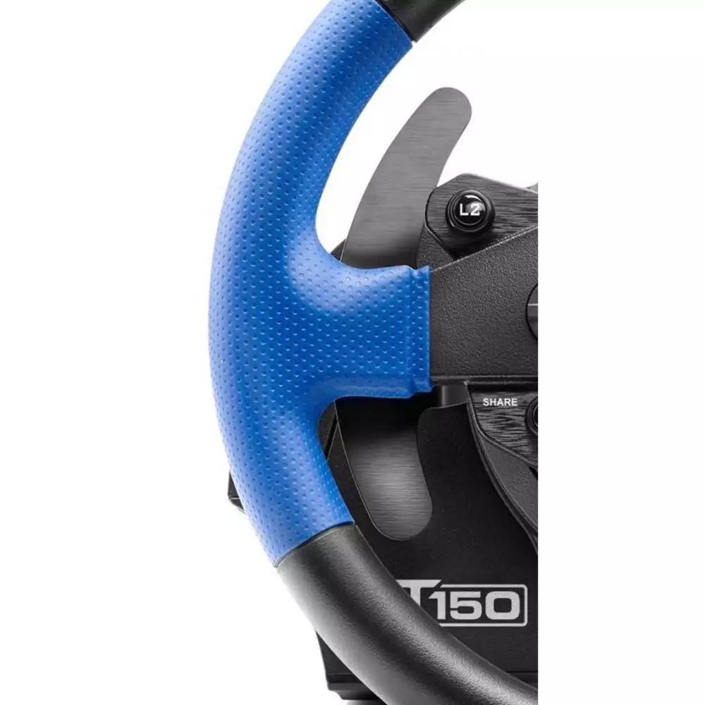 Волан THRUSTMASTER Racing Wheel T150 PRO PS3/PS4/PC, Черен/Син
