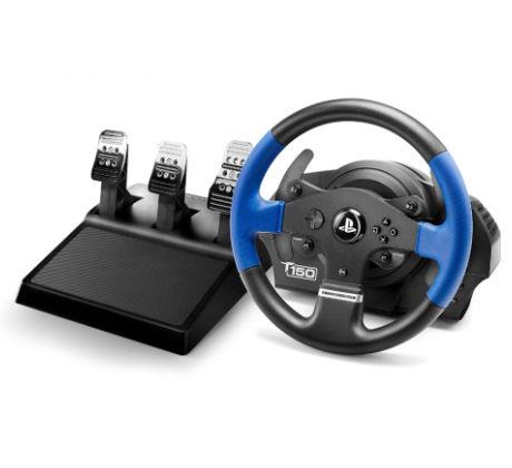 Волан THRUSTMASTER Racing Wheel T150 PRO PS3/PS4/PC, Черен/Син