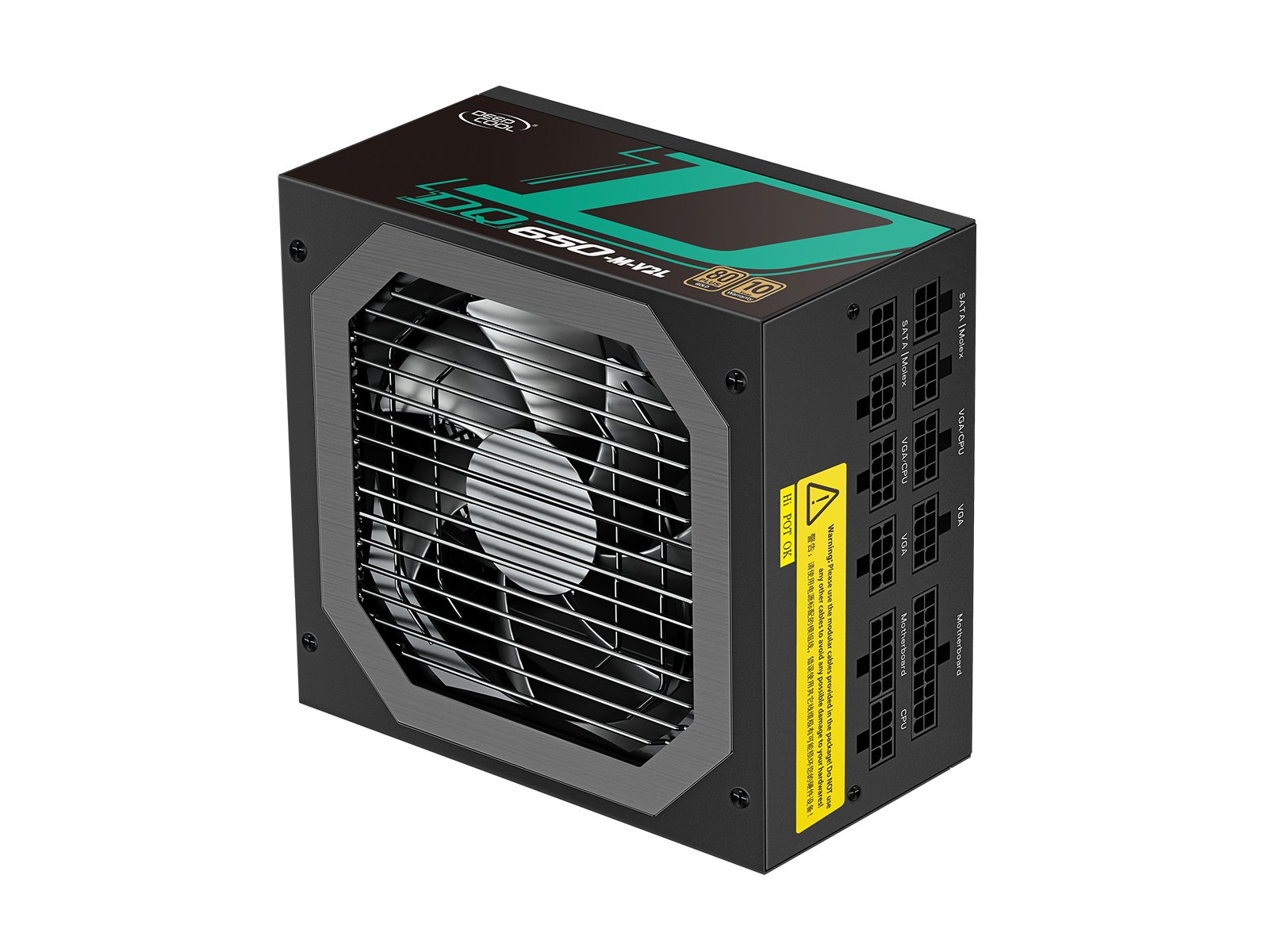 Захранване DeepCool DQ650-M-V2L 650W 80 Plus Gold, Full Modular PSU