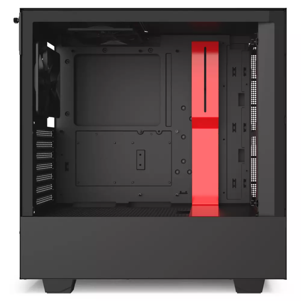 Кутия NZXT H510 Matte Black/Red