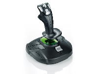 Жичен джойстик,  авиосимулатор Thrustmaster T-16000M  за PC, Черен