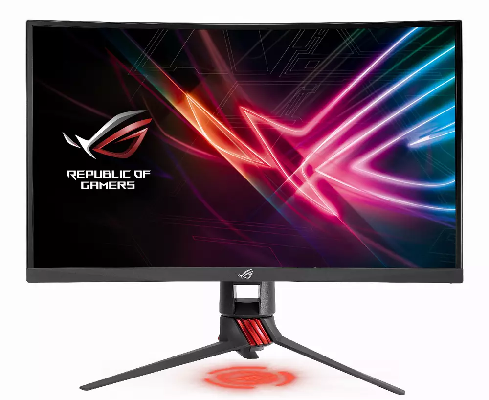 Монитор ASUS 27" ROG STRIX XG27VQ, FullHD (1920x1080) eSprort Curved VA, 144Hz, 4ms, Adaptive-Sync(FreeSync) Aura RGB