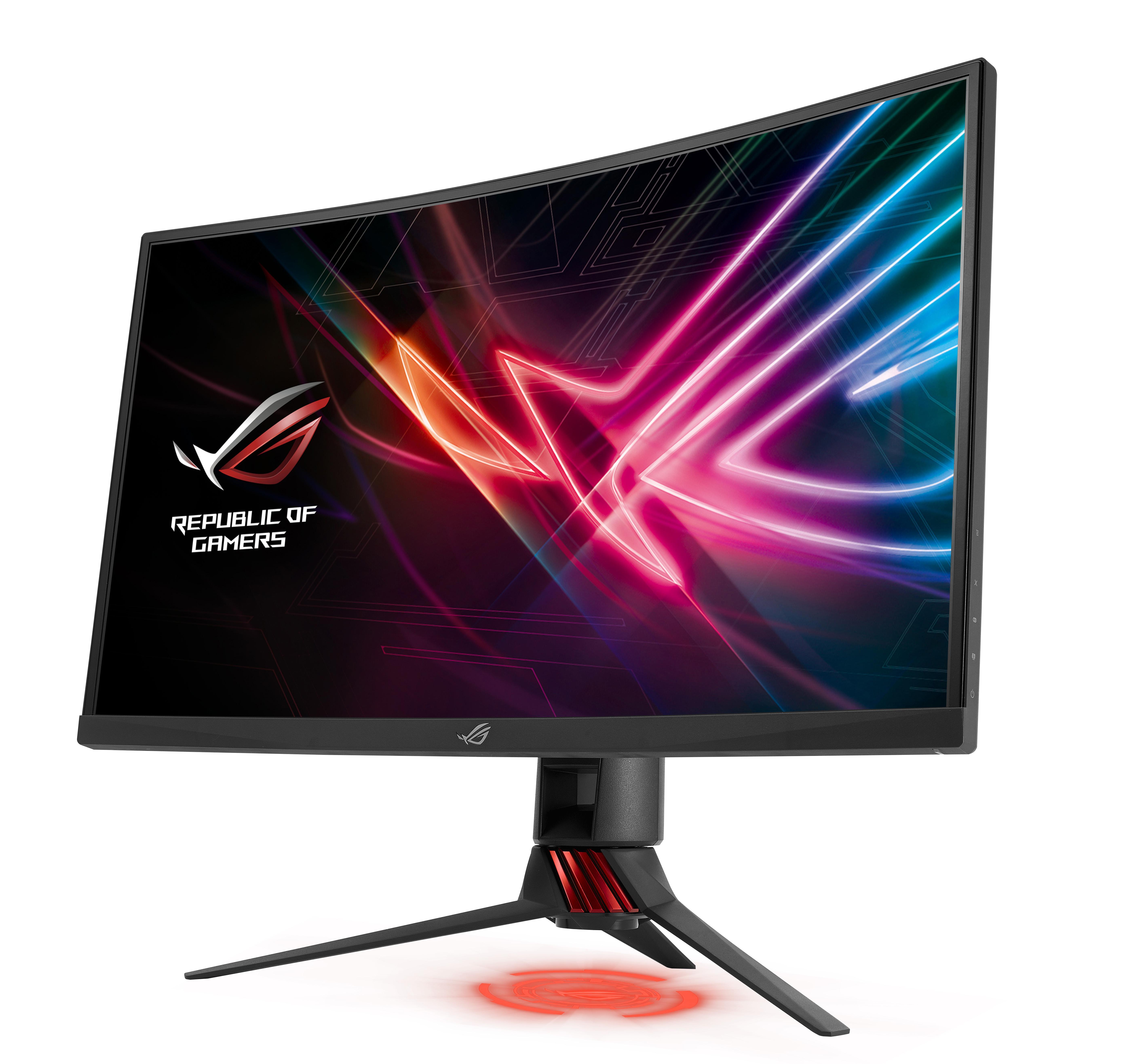 Монитор ASUS 27" ROG STRIX XG27VQ, FullHD (1920x1080) eSprort Curved VA, 144Hz, 4ms,  Adaptive-Sync(FreeSync) Aura RGB