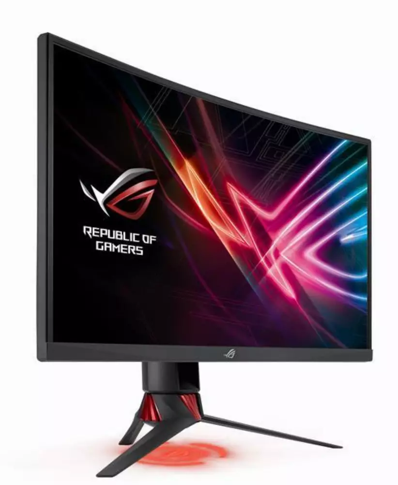 Монитор ASUS 27" ROG STRIX XG27VQ, FullHD (1920x1080) eSprort Curved VA, 144Hz, 4ms,  Adaptive-Sync(FreeSync) Aura RGB