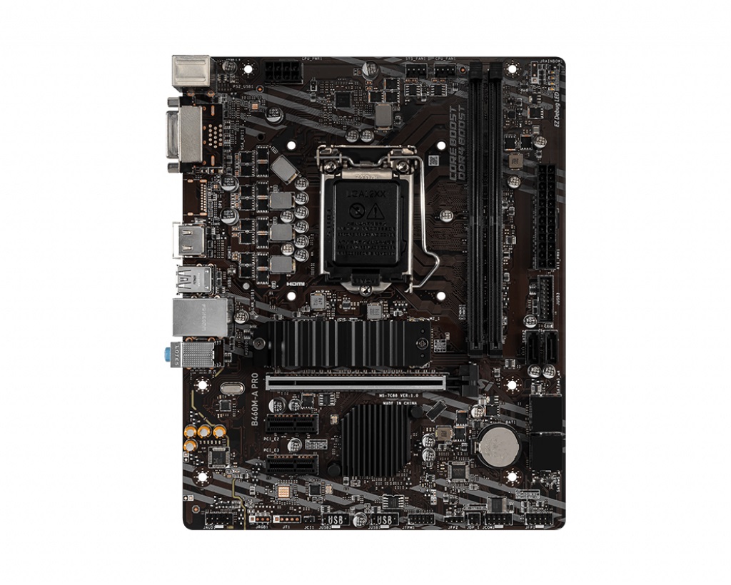 Дънна платка MSI B460M-A PRO
