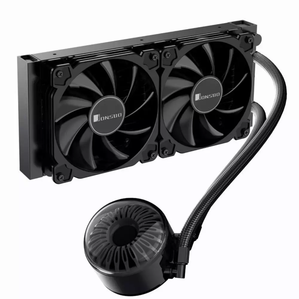 Охладител за процесор Jonsbo Jellyfish 240 ARGB, течно охлаждане, AMD/INTEL