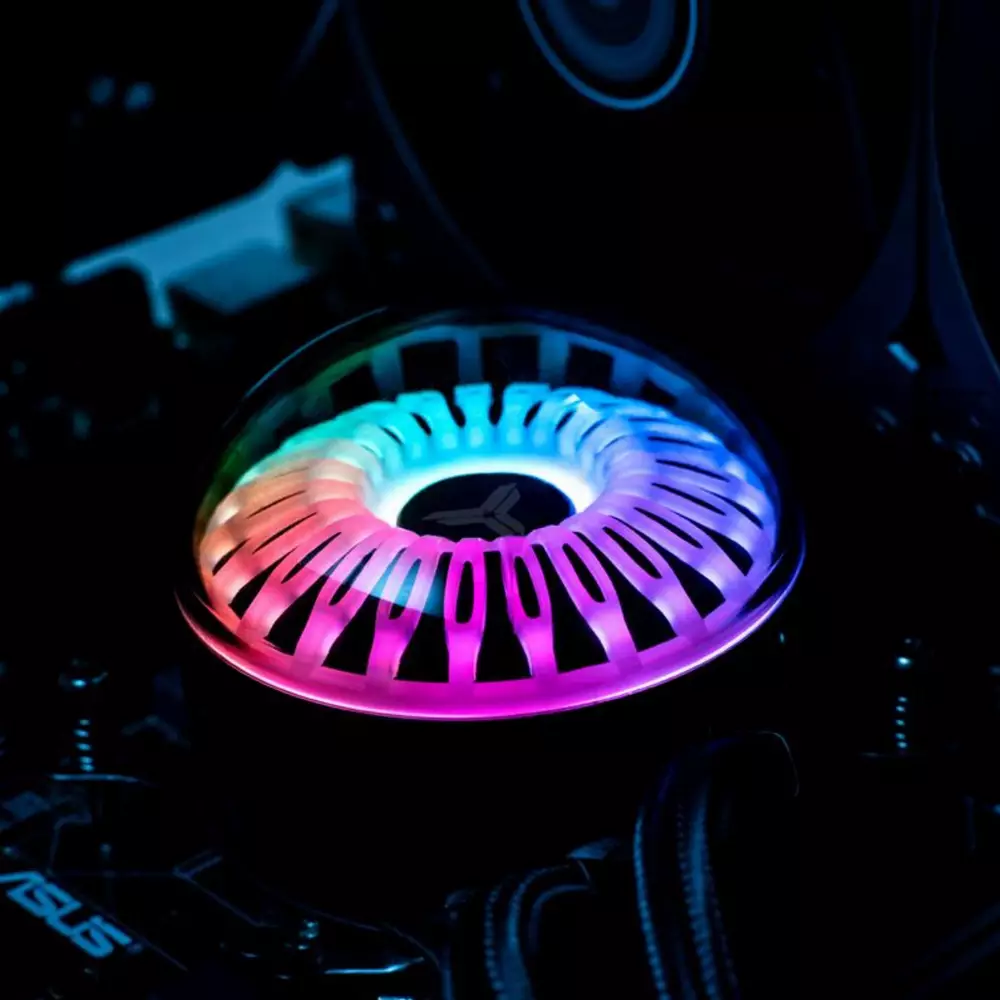Охладител за процесор Jonsbo Jellyfish 240 ARGB, течно охлаждане, AMD/INTEL