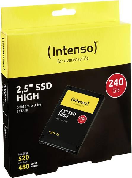 Solid State Drive (SSD) Intenso HIGH 3813440, 2.5", 240 GB, SATA3