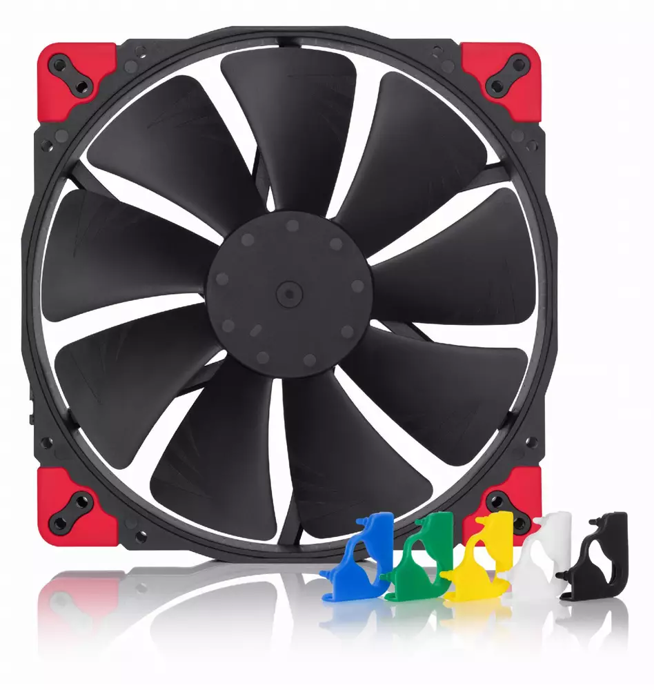 Вентилатор Noctua NF-A20 PWM chromax.black.swap 200x200x30 mm