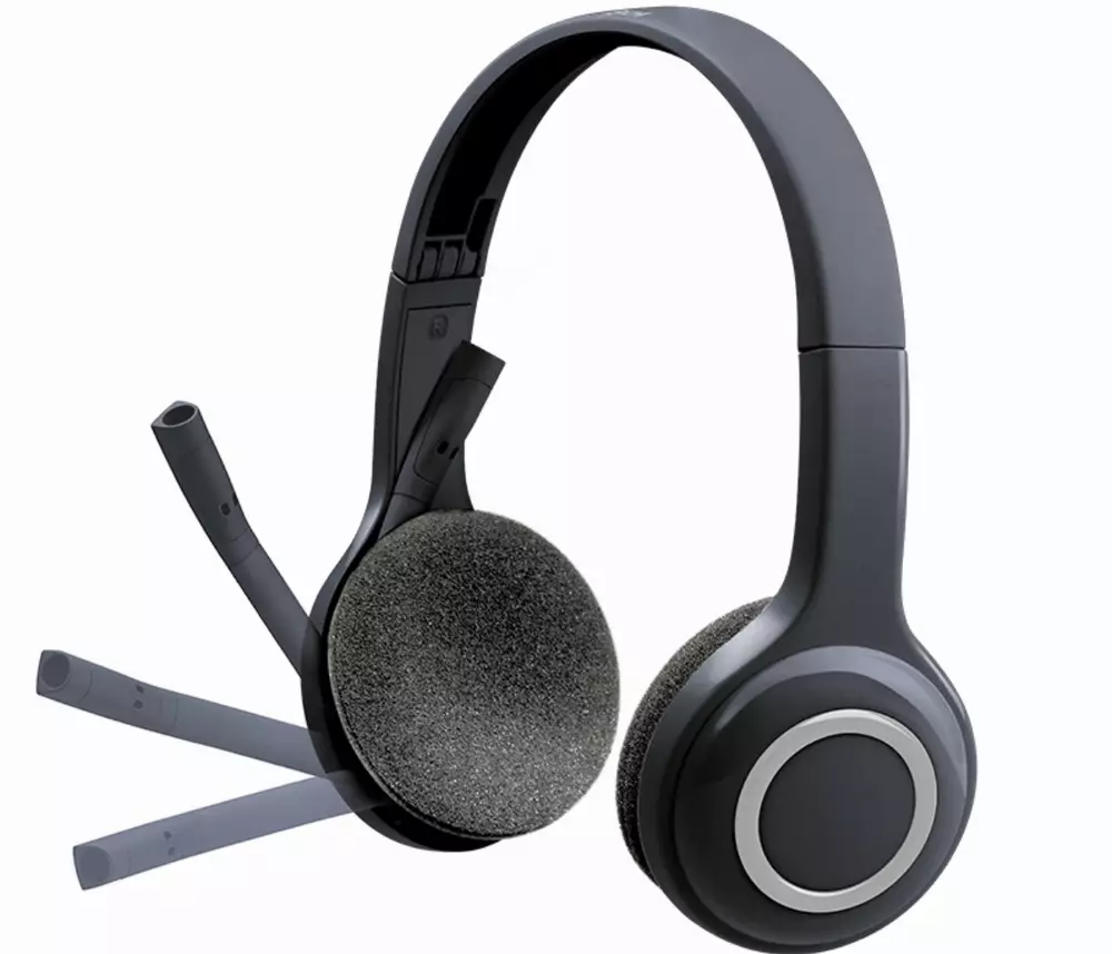 Безжични слушалки с микрофон LOGITECH H600