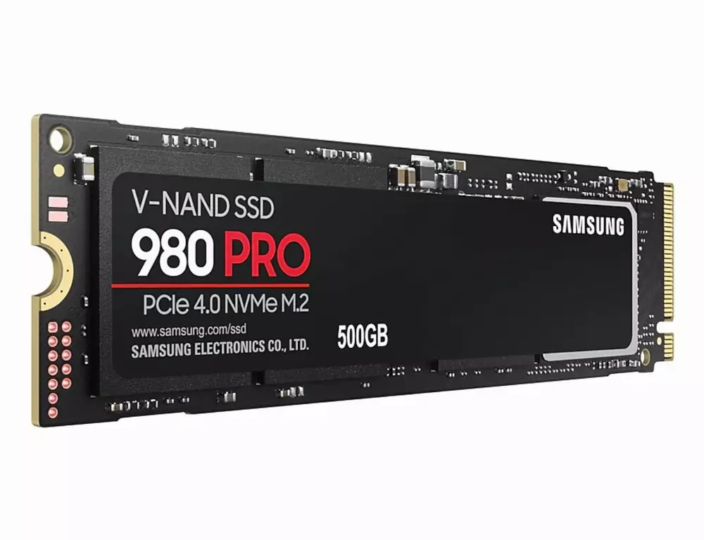 Disco SSD SAMSUNG 980 PRO 500GB M.2 2280 PCIe NVMe Gen 4.0 x4