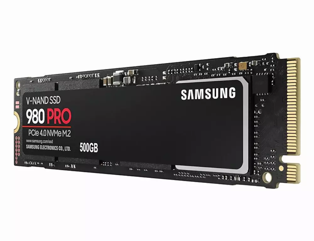 Диск SSD SAMSUNG 980 PRO 500GB M.2 2280 PCIe NVMe Gen 4.0 x4