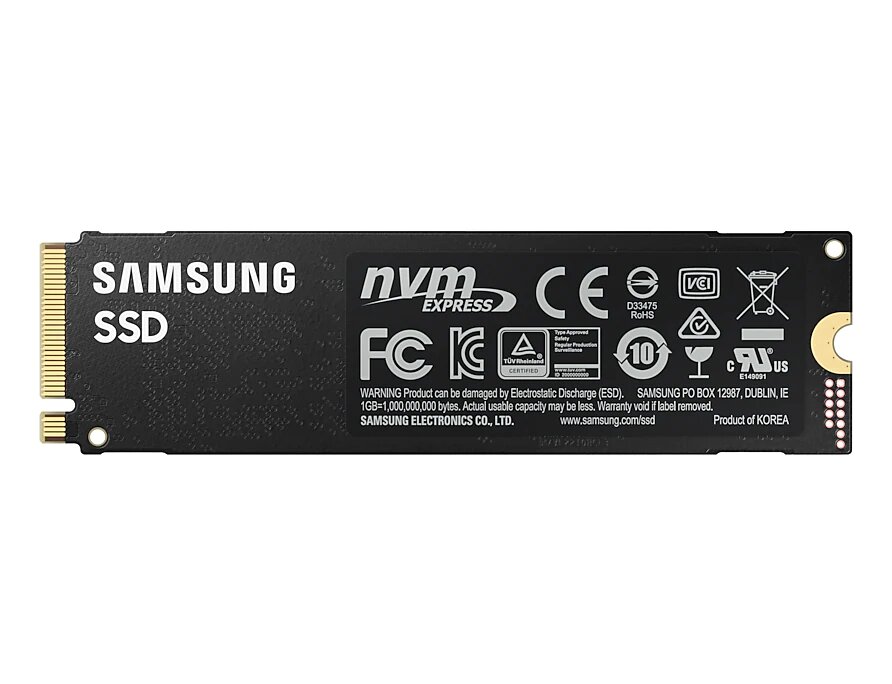 Диск SSD SAMSUNG 980 PRO 1TB M.2 2280 PCIe NVMe Gen 4.0 x4 MZ-V8P1T0BW