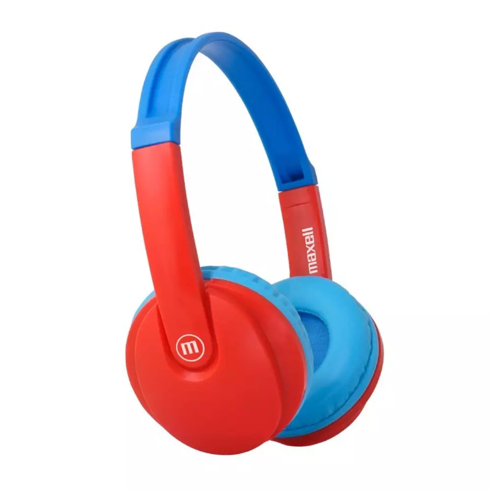 Bluetooth детски слушалки Maxell KIDZ HP-BT350, Red/Blue