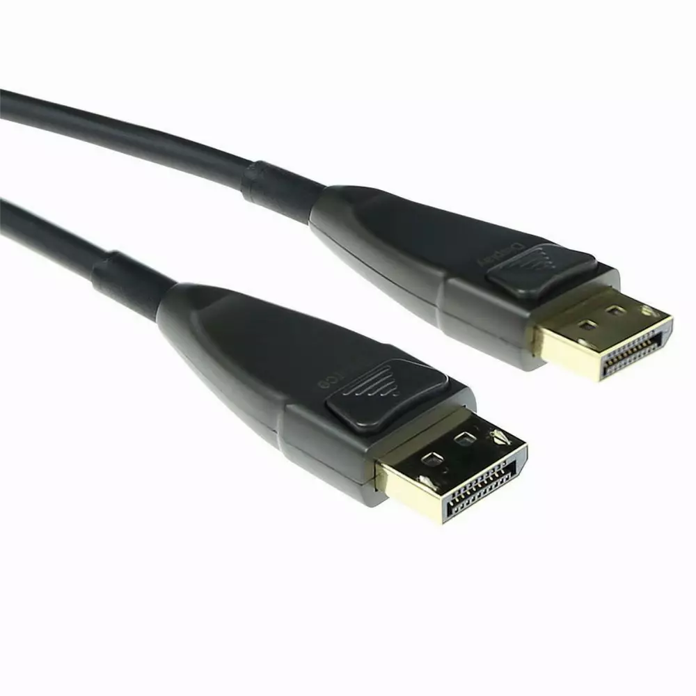 Cable ACT AK4031, DisplayPort macho - DisplayPort macho, 15 m, Negro