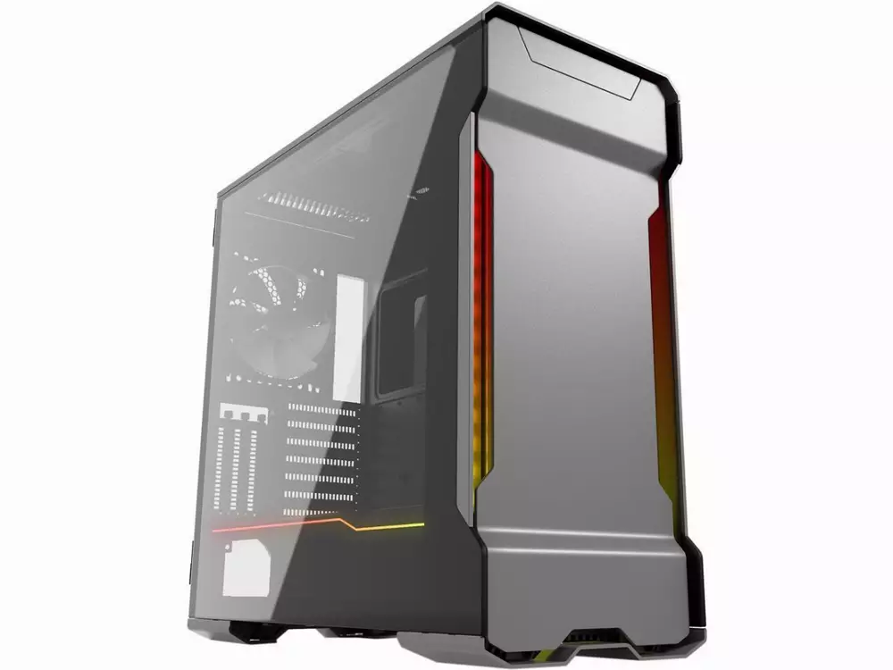 Кутия Phanteks Enthoo Evolv X TG RGB Silver Mid-tower