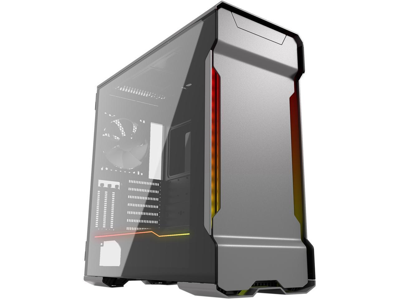 Кутия Phanteks Enthoo Evolv X TG RGB Silver Mid-tower