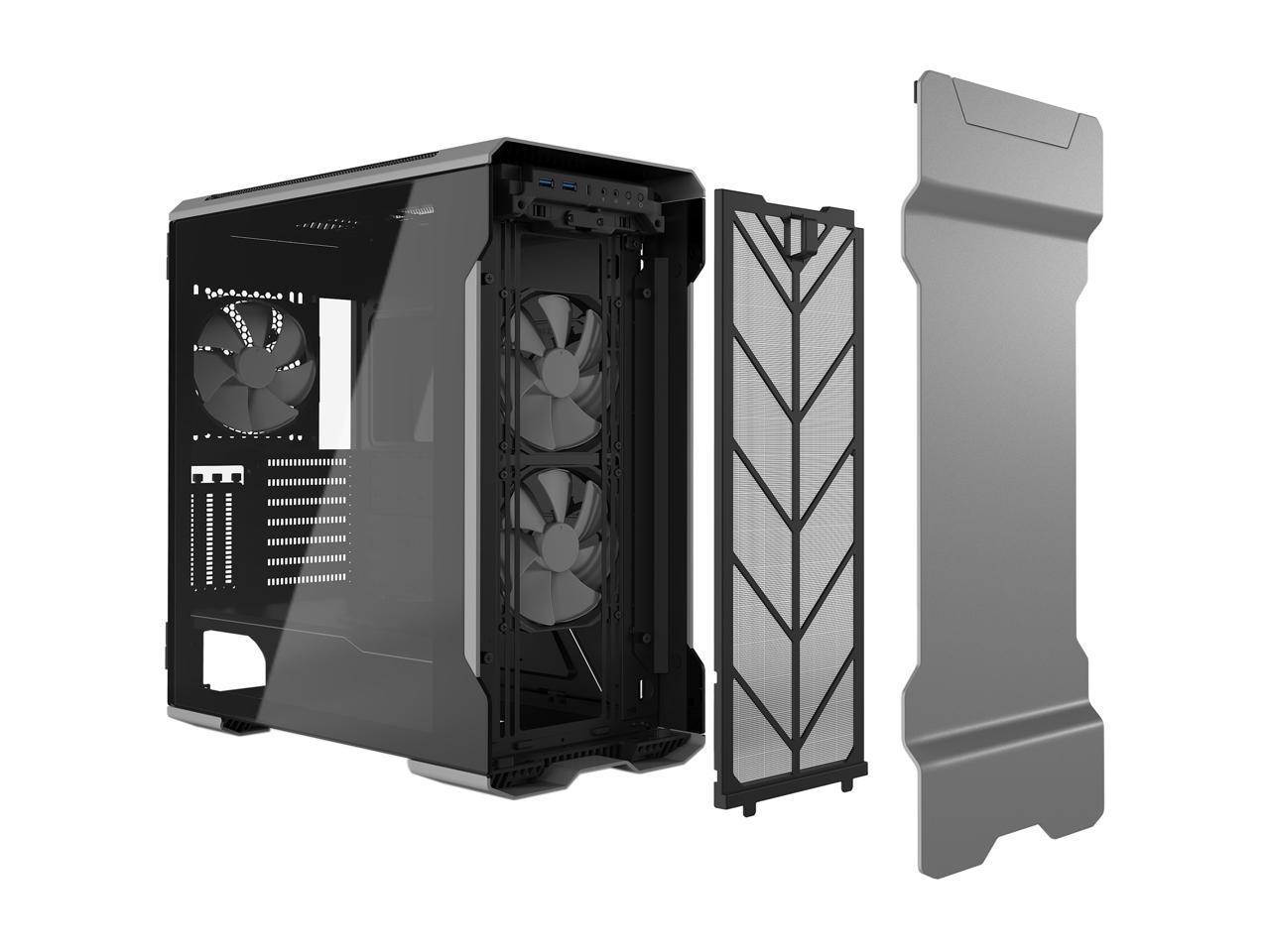Кутия Phanteks Enthoo Evolv X TG RGB Silver Mid-tower