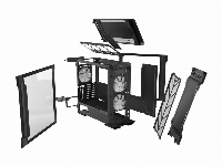 Кутия Phanteks Enthoo Evolv X TG RGB Black Mid-tower