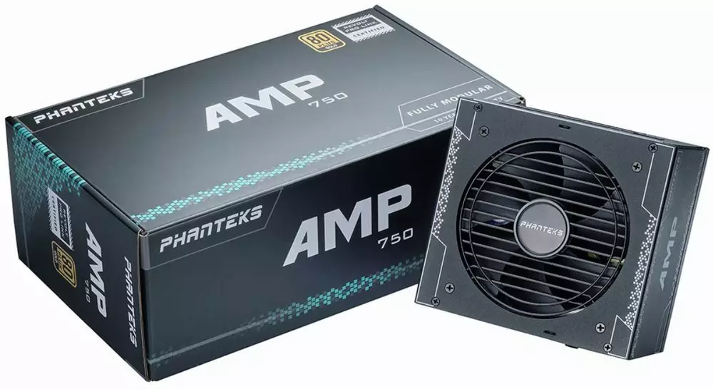 Захранващ блок Phanteks AMP 80 Plus Gold 750W Full Modular