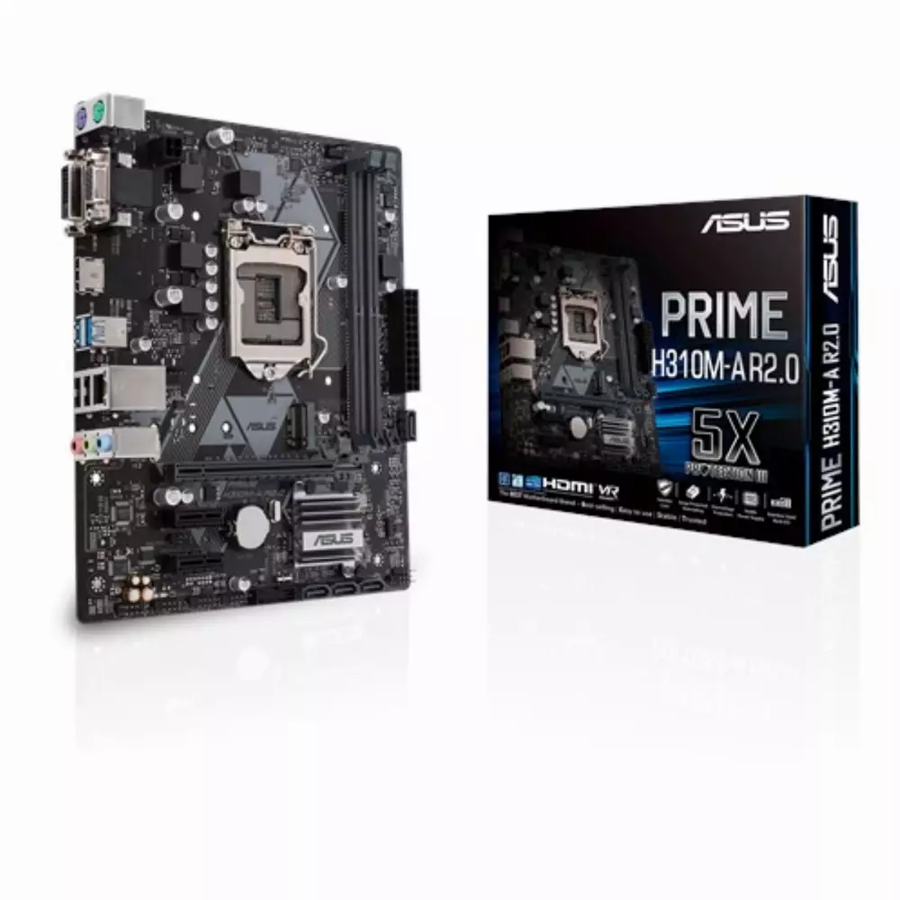 Дънна платка ASUS PRIME H310M-A R2.0