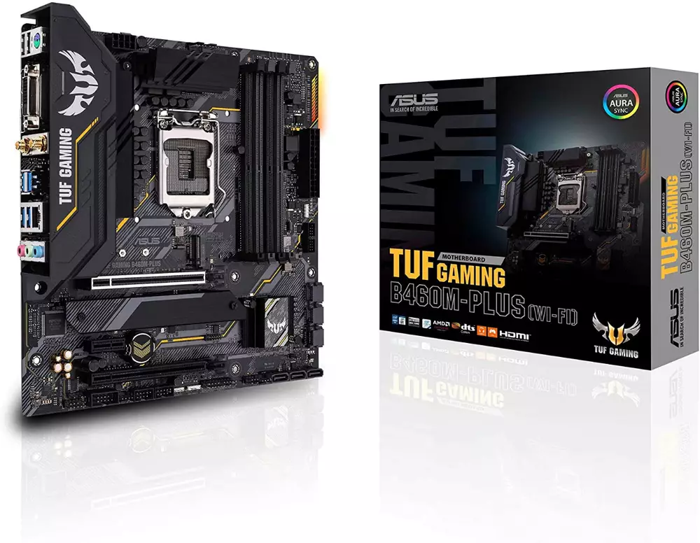 Дънна платка ASUS TUF GAMING B460M-PLUS (WI-FI)