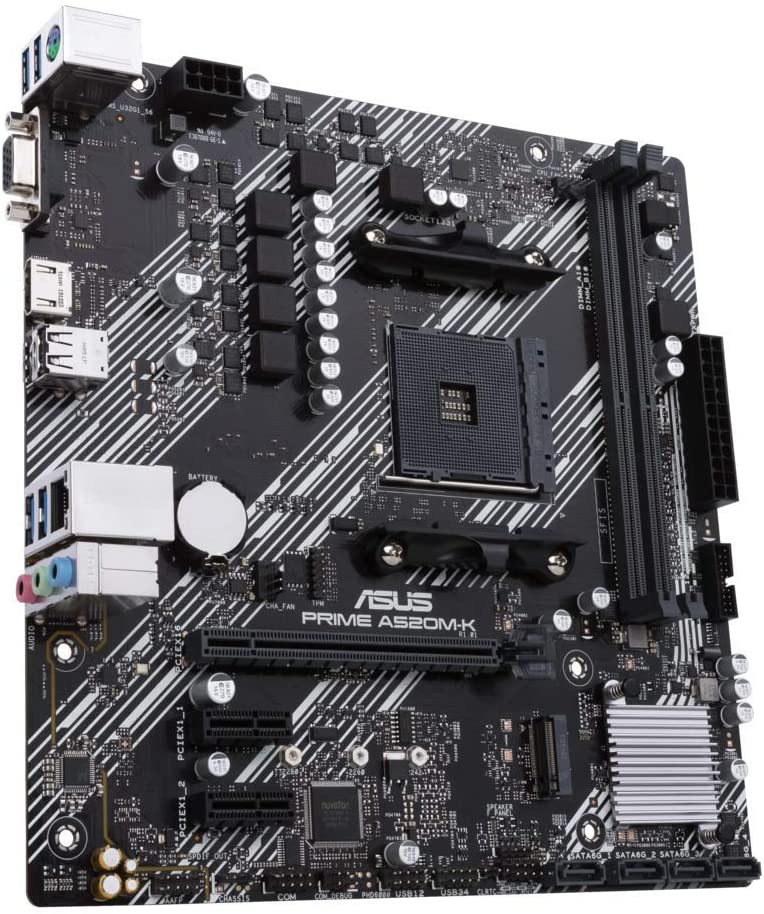 Дънна платка ASUS PRIME A520M-K 