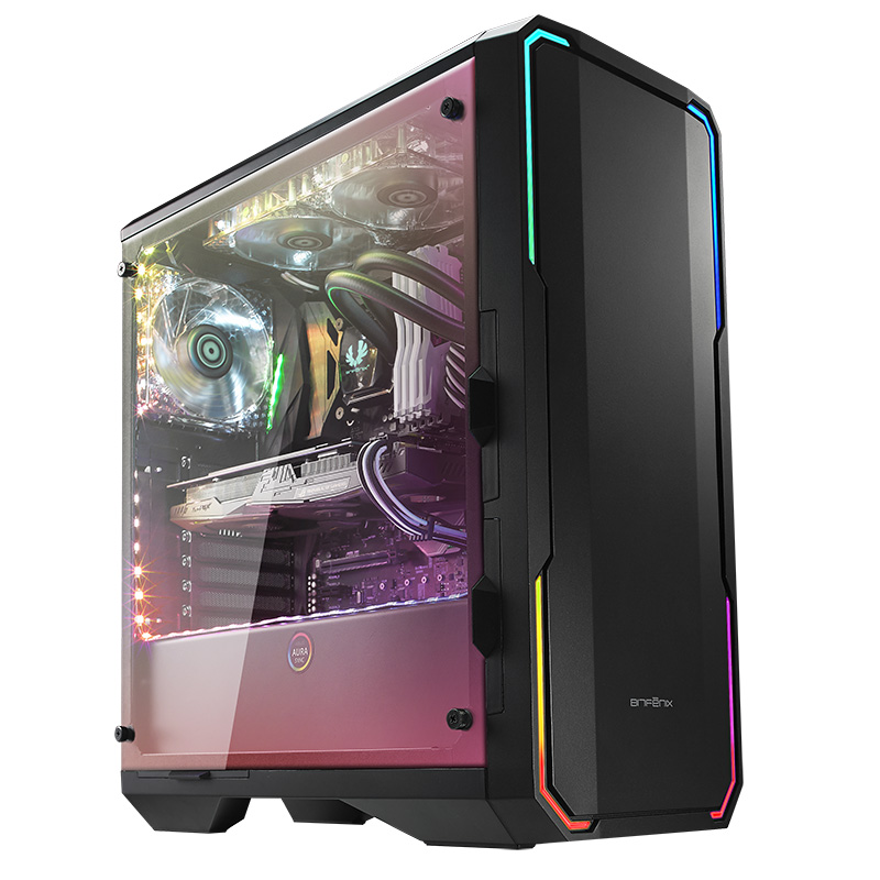 Кутия BitFenix ENSO Black RGB TG