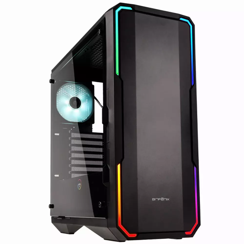 Кутия BitFenix ENSO Black RGB TG