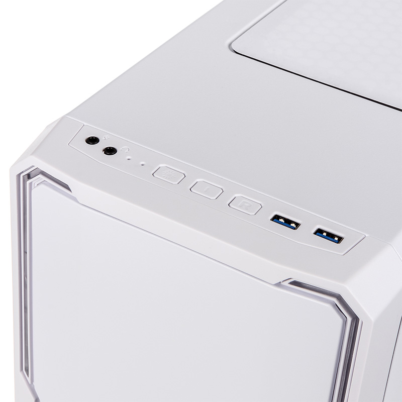 Кутия BitFenix ENSO White RGB TG