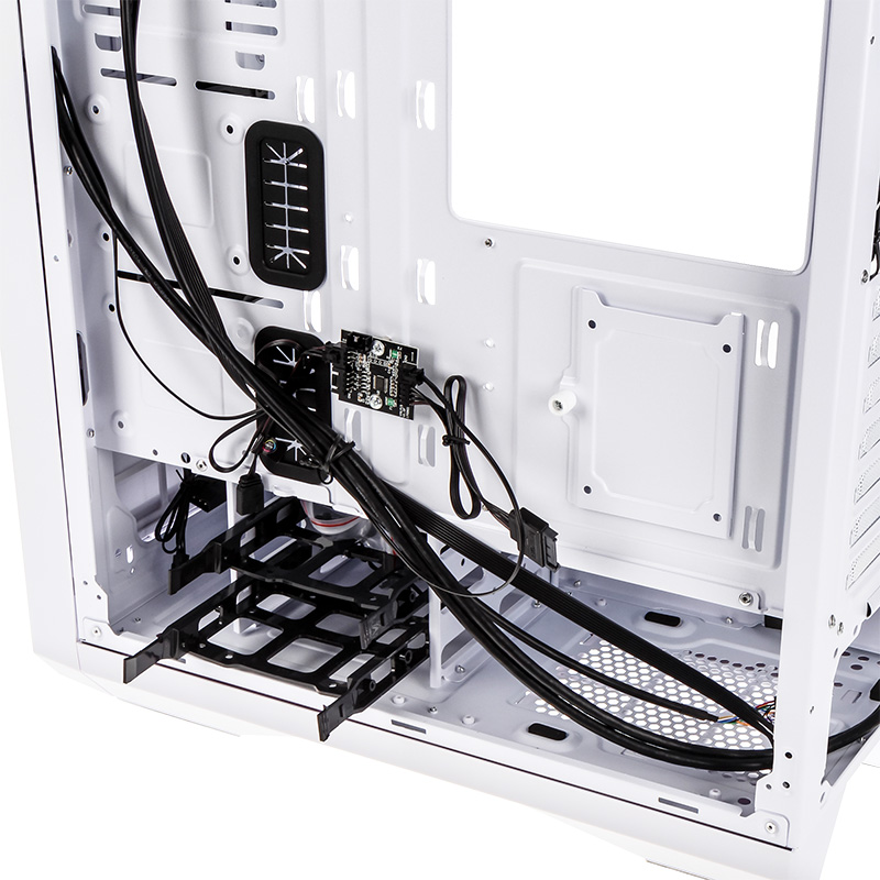 Кутия BitFenix ENSO White RGB TG