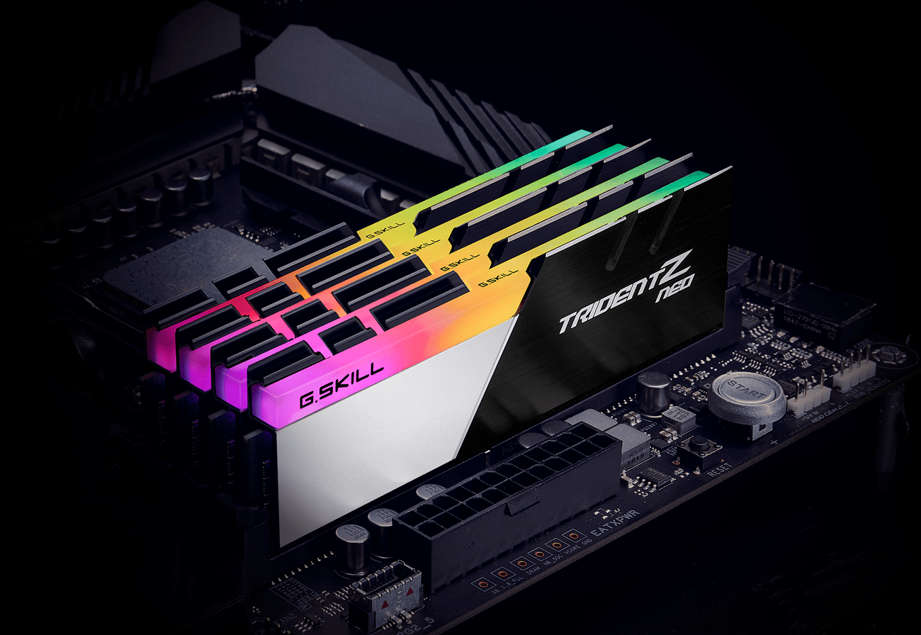 Памет G.SKILL Trident Z Neo RGB 32GB (2x16GB) DDR4 3600MHz CL16 
