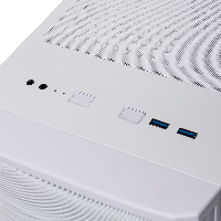 Кутия BitFenix NOVA ARGB Mesh White TG